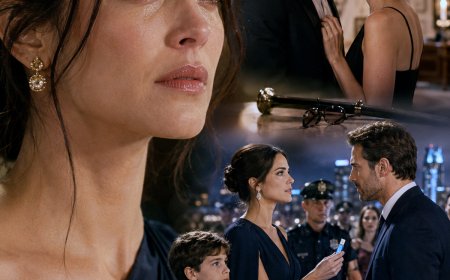 After regaining her sight, Evelyn discovered that her husband had been drugging her, plotting to kill her, and had replaced her son with an orphaned boy; the blind wife pretended to remain helpless, gathered the secret recordings, and turned their seventh anniversary into Ethan’s public and legal downfall.